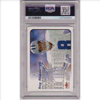Graded PSA Gem Mint 10 - Troy Aikman 2000 Skybox Dominion #157 Card
