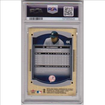 Graded PSA Gem Mint 10 - Alex Rodriguez 2005 Fleer National Pastime #44 Card