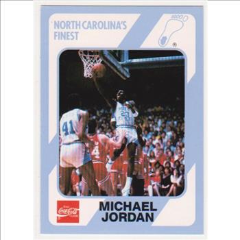 Michael Jordan 1989 North Carolina #14 College Card