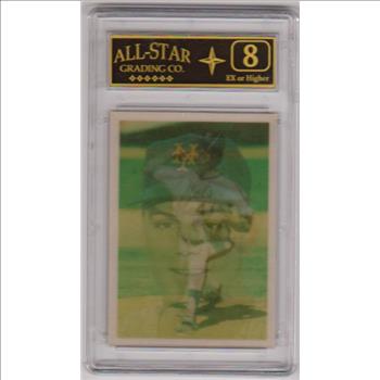 Graded 8 - Tom Seaver 1986 Sportflics Decade Greats #52 Card