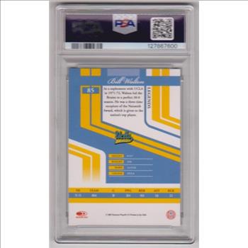 Graded PSA Gem Mint 10 - Bill Walton 2007 Donruss Elite Extra Edition #85 Card