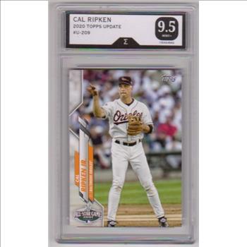 Graded Sigma Mint+ 9.5 - Cal Ripken Jr. 2020 Topps Update #U-209 Card