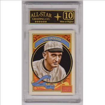 Graded 10 - Shoeless Joe Jackson 2014 Panini Golden Age #25 Card
