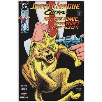 1991 DC Comics JUSTICE LEAGUE EUROPE #22 Issue