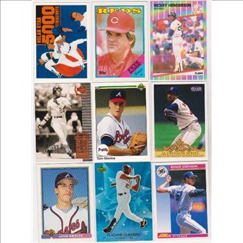 Baseball Card Collection 1988-2006 w/ Nolan Ryan, Pete Rose + More