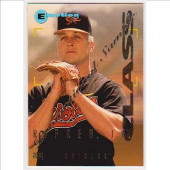 1995 Skybox Emotion Promotional Sample Cal Ripken, Jr. #8 Card