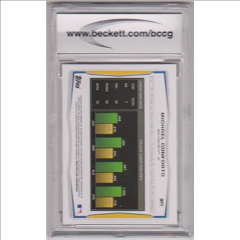Rookie Graded BCCG 10 - Michael Conforto 2014 Bowman Draft #DP7 Card