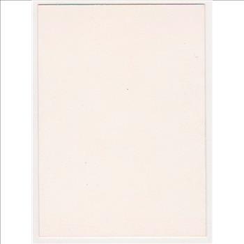 Blank Back Error - Joe Montana 1990 Pro Set Football Card