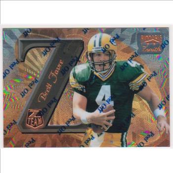 Brett Favre 1997 Zenith Z-Team #ZT11 Promo Card