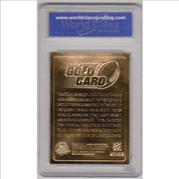 Graded Gem Mint 10 - Tom Brady 2005 Merrick Mint 23 Kt Gold Card
