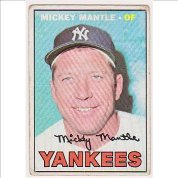 1967 Topps Mickey Mantle #150 Card