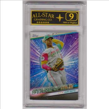 Graded 9 - Juan Soto 2024 Topps Stars Of MLB #SMLB-2 Insert Card