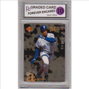 Labeled Gem Mint 10 - Ken Griffey Jr. 1995 Upper Deck #110 Card