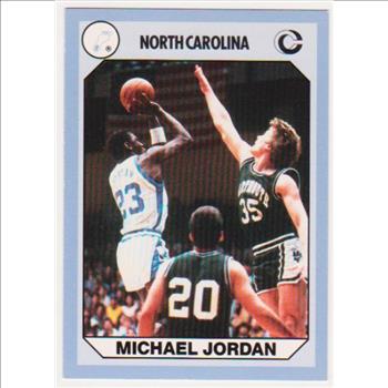 Michael Jordan 1990 North Carolina #61 College Card