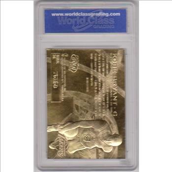 Rookie Graded Gem Mint 10 - Kobe Bryant 1996-97 Fleer w/ Purple Signature 23 Kt Gold Card
