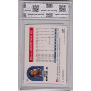 Graded Sigma Mint+ 9.5 - Magic Johnson 1992-93 Hoops #309 Card