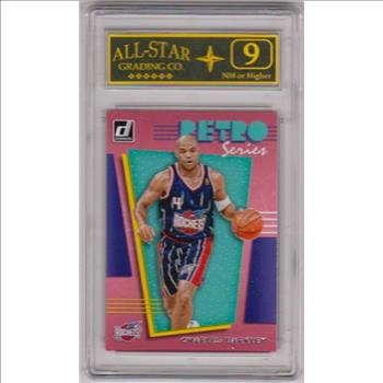 Graded 9 - Charles Barkley 2019-20 Donruss #10 Card
