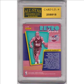 Graded 9 - Charles Barkley 2019-20 Donruss #10 Card