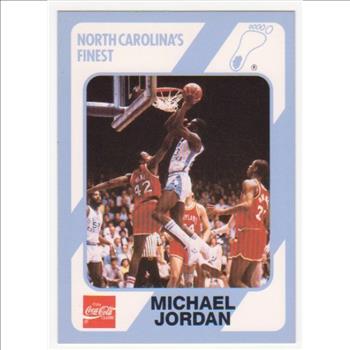 Michael Jordan 1989 North Carolina #13 College Card