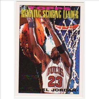 1993-94 Topps Gold Michael Jordan #384 Insert Card