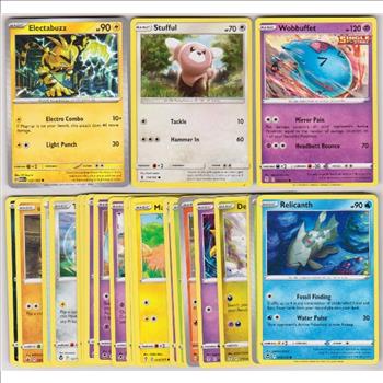 25 Different Pokemon Trading Cards w/ Electabuzz + More