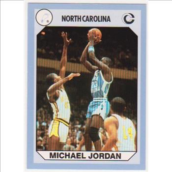 Michael Jordan 1990 North Carolina #44 College Card