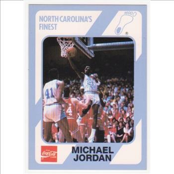Michael Jordan 1989 North Carolina #14 College Card