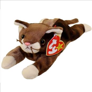 1997 Ty Beanie Baby POUNCE THE CAT - New With Tags