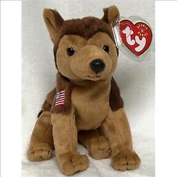 2001 Ty Beanie Baby COURAGE THE 9/11 COMMEMORATIVE DOG - New With Tags