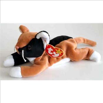 1996 Ty Beanie Baby Chip The Cat - New With Tags