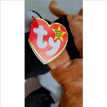 1996 Ty Beanie Baby Chip The Cat - New With Tags