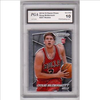 Rookie Graded Gem Mint 10 - Doug McDermott 2014-15 Panini Prizm #261 Card