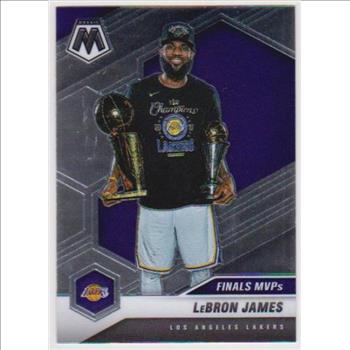 Lebron James 2020-21 Panini Mosaic #297 Card