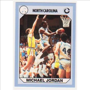 Michael Jordan 1990 North Carolina #3 College Card