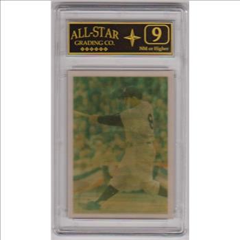 Graded 9 - Yogi Berra 1986 Sportflics Decade Greats #31 Card