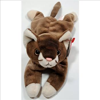 1997 Ty Beanie Baby POUNCE THE CAT - New With Tags