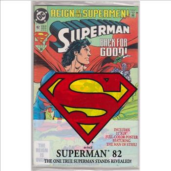 Sealed - 1993 DC Comics SUPERMAN #82 Issue 