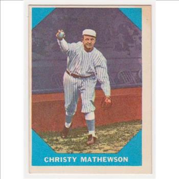 1960 Fleer Christy Mathewson #2 Card - HOF'er
