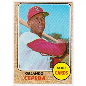 1968 Topps Orlando Cepeda #200 Card - HOF'er