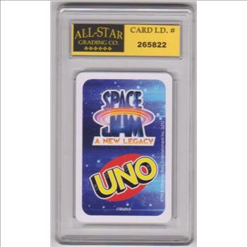 Graded 10 - Lebron James 2020 Uno Space Jam Playing Card