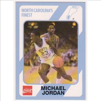 Michael Jordan 1989 North Carolina #17 College Card