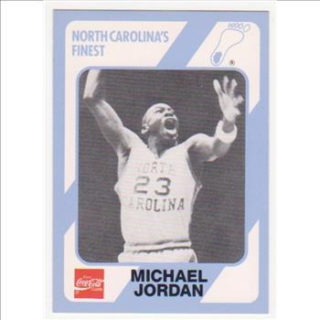 Michael Jordan 1989 North Carolina #65 College Card