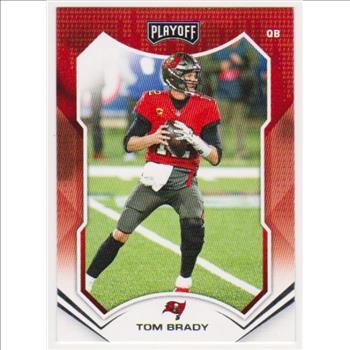 Tom Brady 2021 Panini Playoff #169 Card