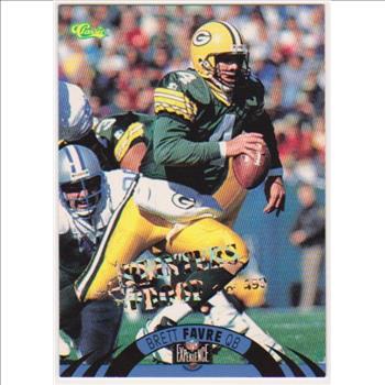 Only 499 Exist - Brett Favre 1996 Classic NFL Experience Printers Proof #19 Insert Card