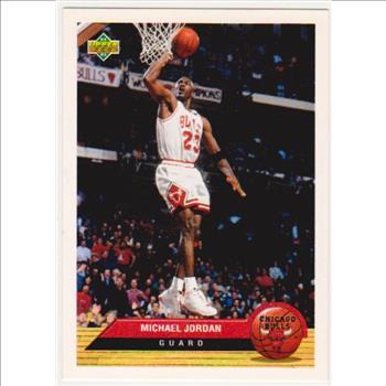 1992-93 Upper Deck McDonald's Michael Jordan #P5 Card