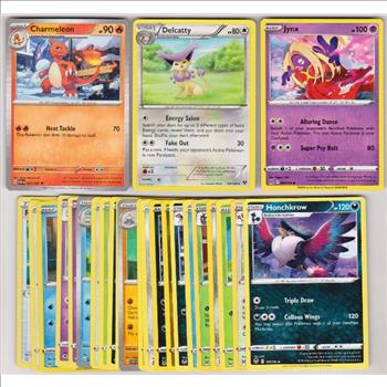 25 Different Pokemon Trading Cards w/ Charmeleon + More