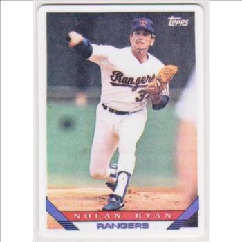 1993 Topps Nolan Ryan #700 Porcelain Card - #ed/5000 Produced