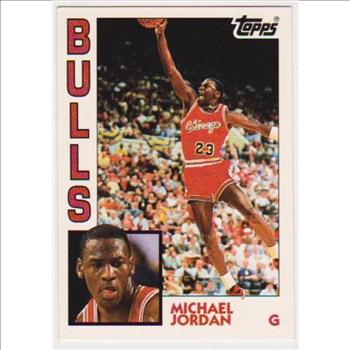 1993 Topps Archives MICHAEL JORDAN '84 Topps #52 Card That Never Was