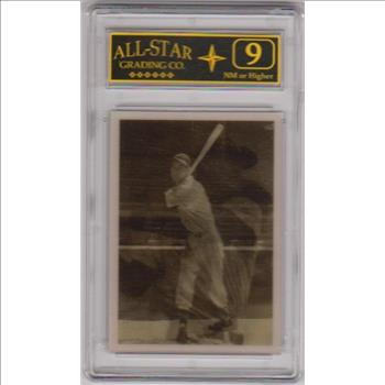 Graded 9 - Ted Williams 1986 Sportflics Decade Greats #25 Card