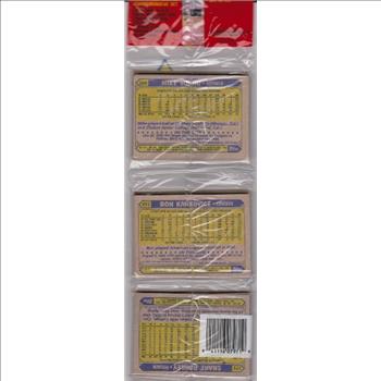 1987 Topps Baseball 49 Card Rack Pack w/ Kirby Puckett On Front